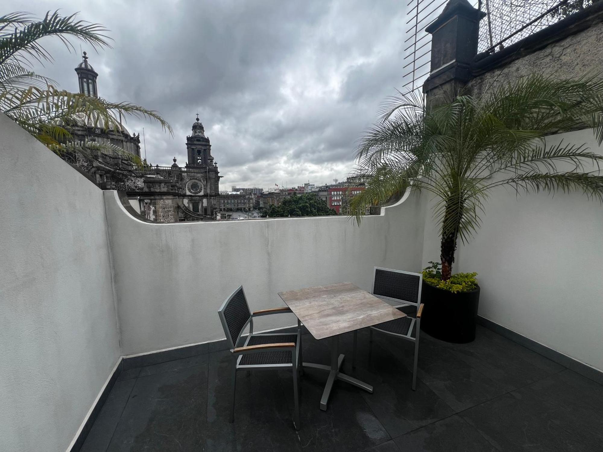 Hotel Catedral Kota Meksiko Bagian luar foto